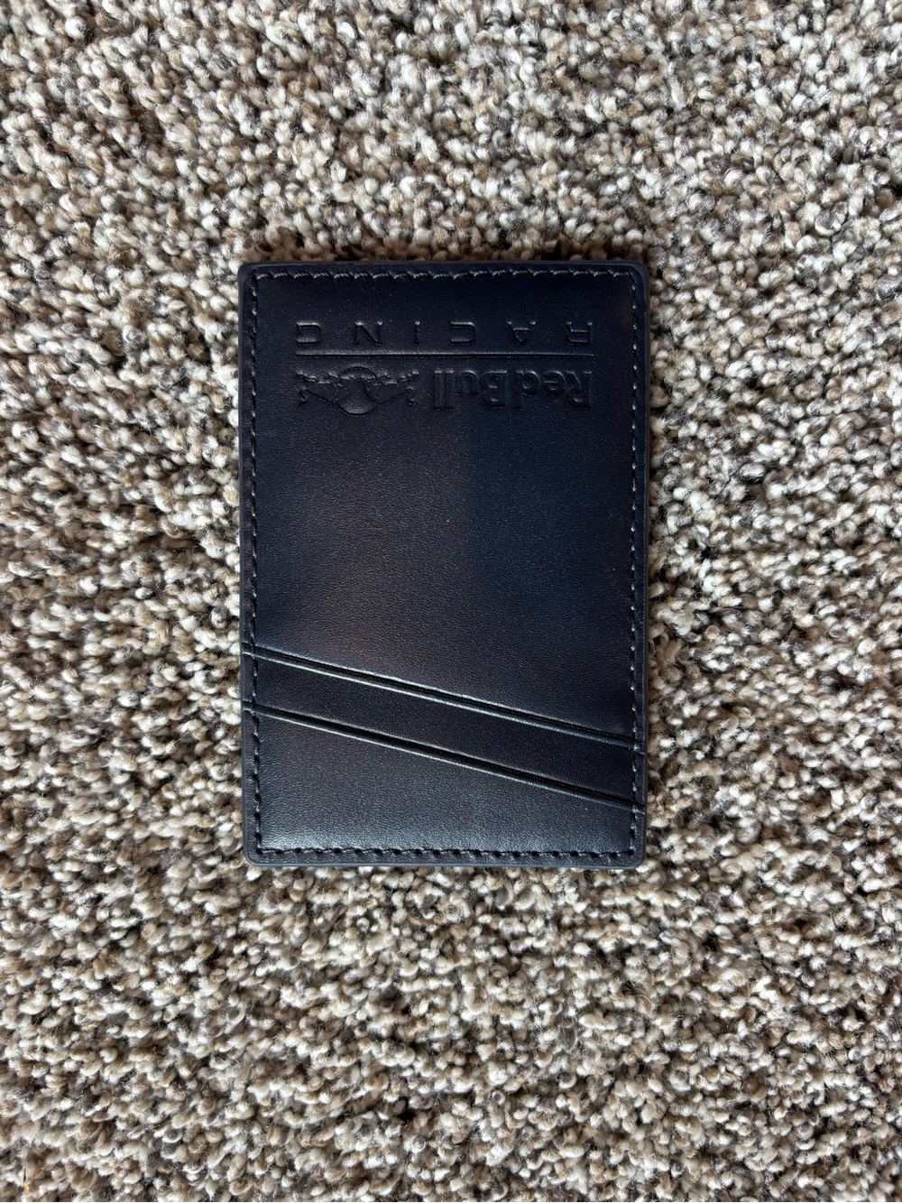 Red Bull Racing Blue Leather Money Clip Card Holder